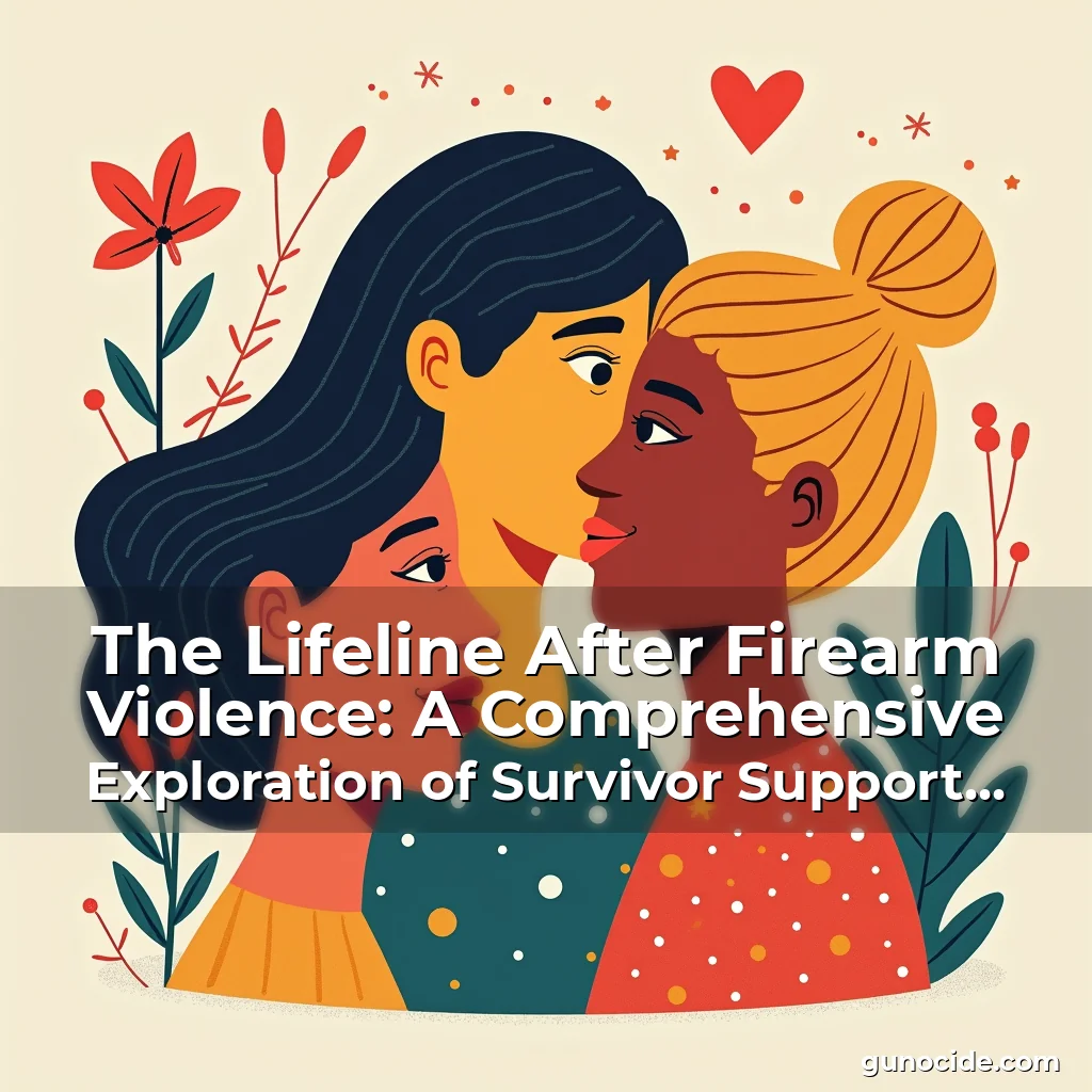 Read more about the article The Lifeline After Firearm Violence: A Comprehensive Exploration of Survivor Support Systems