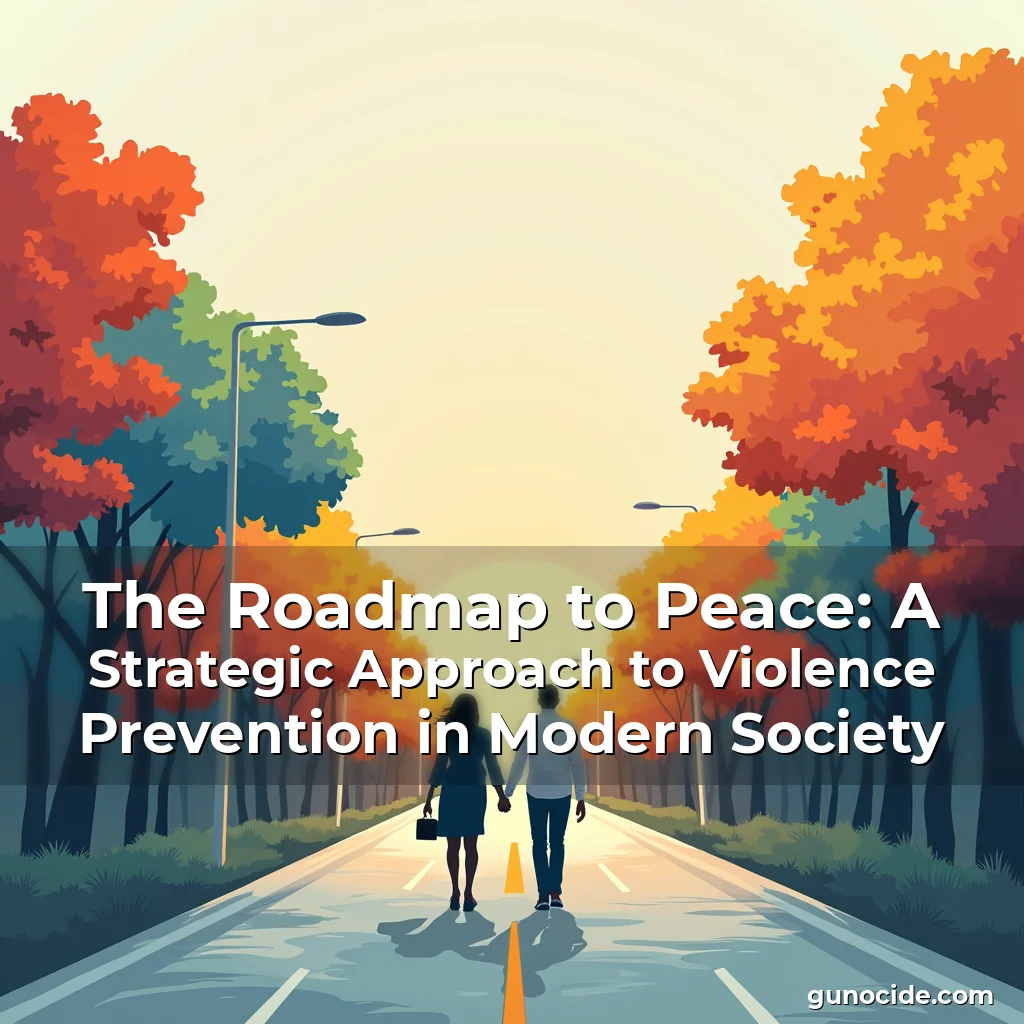 Read more about the article The Roadmap to Peace: A Strategic Approach to Violence Prevention in Modern Society