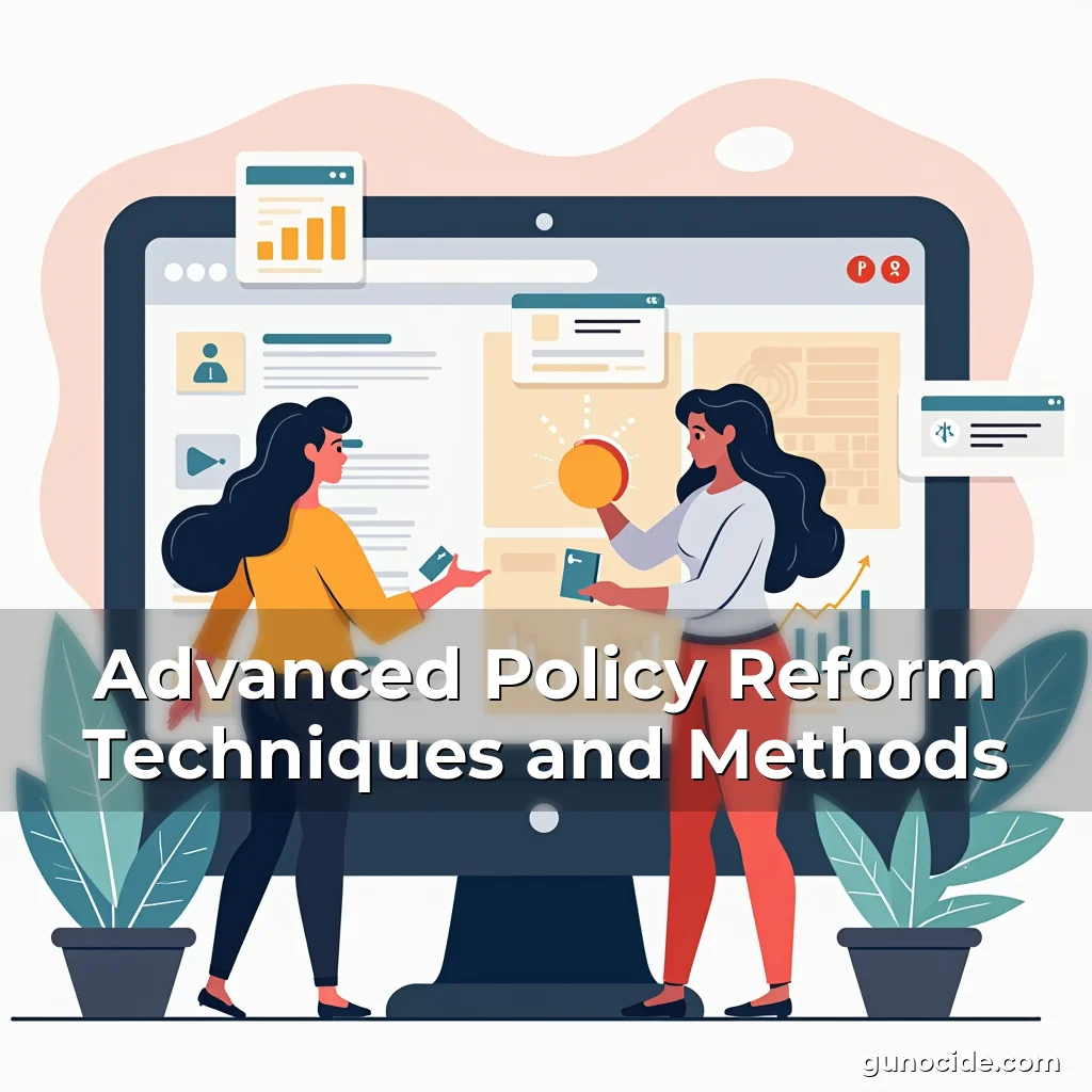 Read more about the article Advanced Policy Reform Techniques and Methods