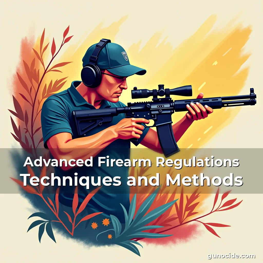 Read more about the article Advanced Firearm Regulations Techniques and Methods