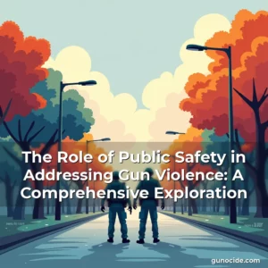 Read more about the article The Role of Public Safety in Addressing Gun Violence: A Comprehensive Exploration