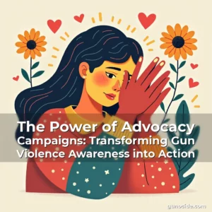 Read more about the article The Power of Advocacy Campaigns: Transforming Gun Violence Awareness into Action